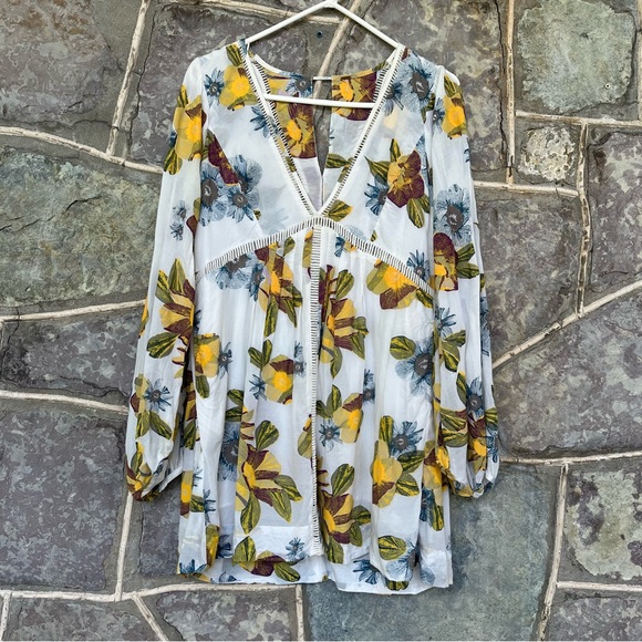 Free People strawberry fields smock dress - Picture 3 of 9